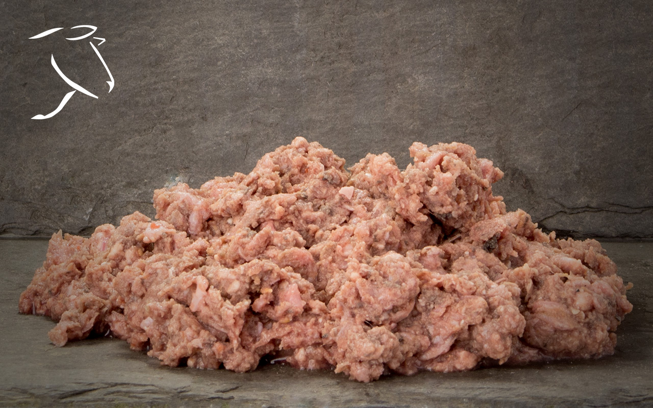 Feines Menü aus Lamm